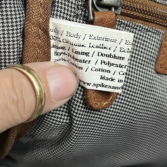 Spikes & Sparrow Leather Sling Bag ONE SHOULDER BACKPACK  BROWN - Picture 16 of 16